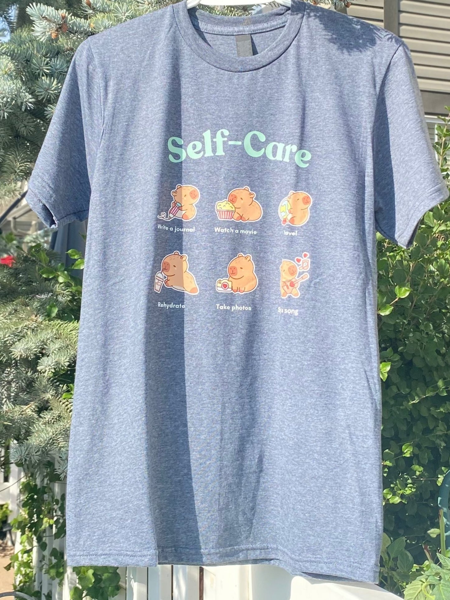 Capybara Self-Care Shirt