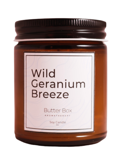 Wild Geranium Breeze Candle Jar